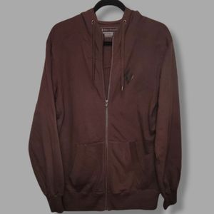 Black Diamond Organic Cotton Full Zip Hooded Sweatshirt Jacket Hoodie - Men's M